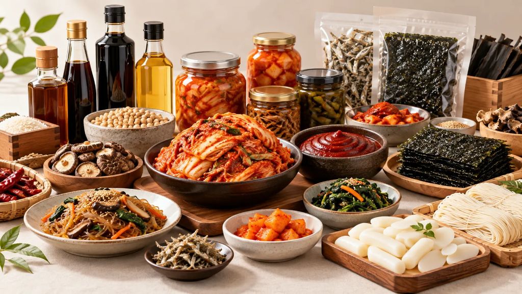 굿농수산 K-Food 한국 식품 판매 가능 상품 이미지